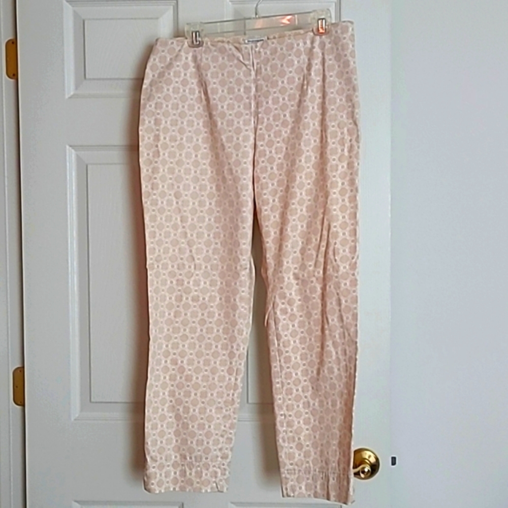 Charter Club Flat Front Side Zip Women's Ankle Pants Size 12